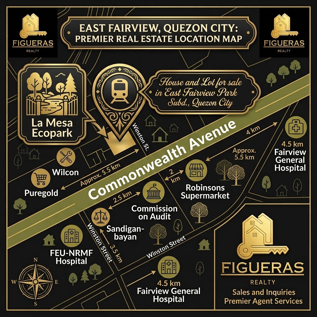 Gemini_Generated_Image_rrytyjrrytyjrryt East Fairview Infographic Map | House and Lot for sale in Quezon City near La Mesa Ecopark | MRT 7 Dona Carmen Station | Figueras Realty contact: 0977-1030788 | Website: www.figuerasrealty.com | Website: www.houseandlotforsaleinquezoncity.com