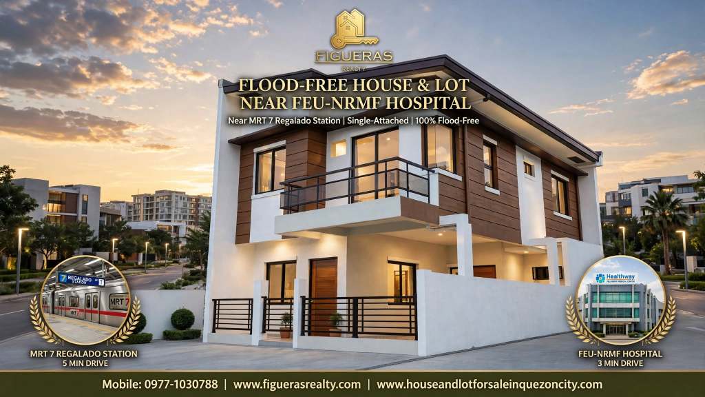 House and Lot for sale in West Fairview, Quezon City near FEU-NRMF Hospital and MRT 7 Regalado Station | Figueras Realty 0977-1030788